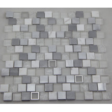 Mosaico de aluminio blanco / Mosaico de cristal / Mosaico de mármol (HGM392)
